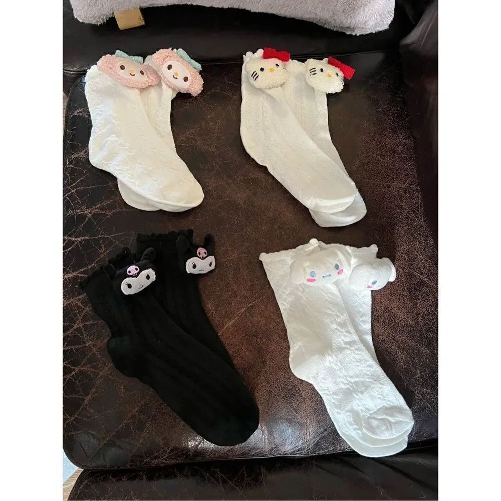 Sanrio Plush Socks Set of 4